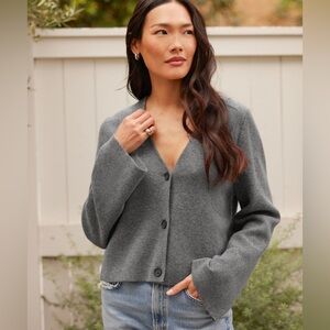 JENNI KAYNE Chelsea Cardigan in Derby